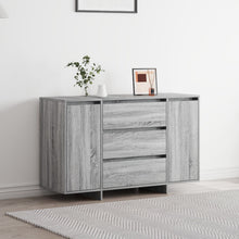 Dressoir Grijs Sonoma Gefabriceerd Hout Dressoir Rechthoekig