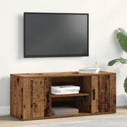 TV-kast 100x35x40 cm oud hout MDF
