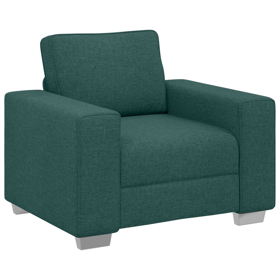Fauteuil Stof Donkergroen 59 cm
