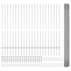 Draadhek 1.4 x 50 m staal zilver