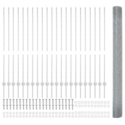 Draadhek 1.4 x 50 m staal zilver