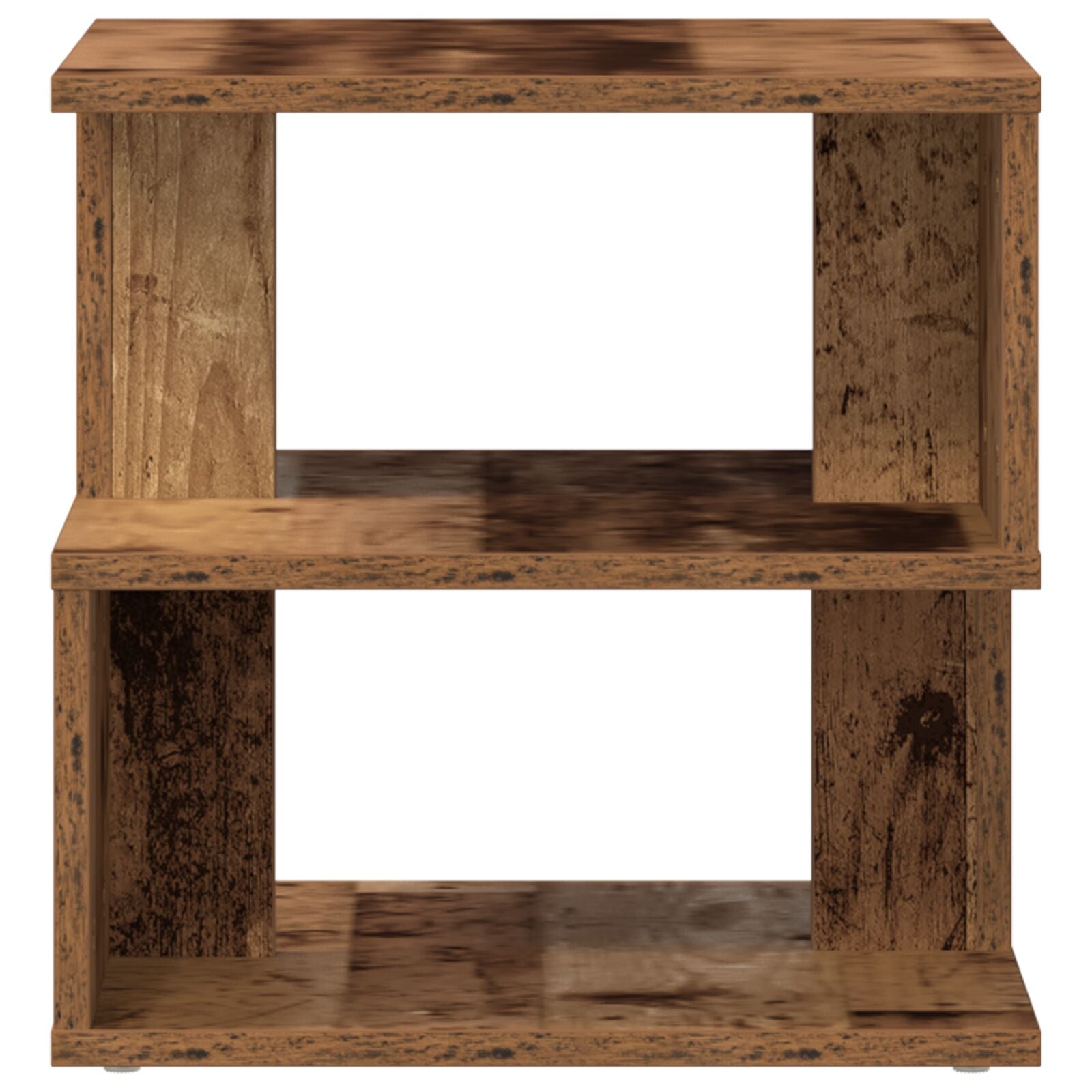 Bijzettafel Oud Hout 40X40X40 Cm Geëngineerd Hout