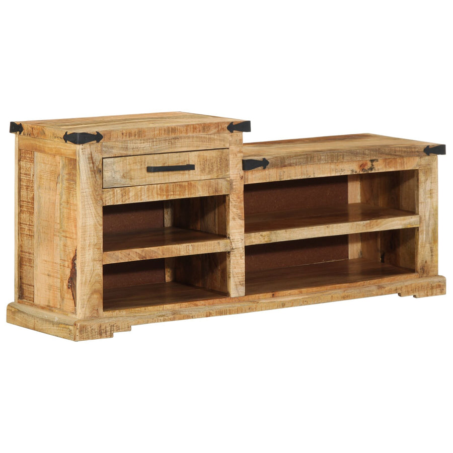 Schoenbank 110X35X50 Cm Massief Mangohout