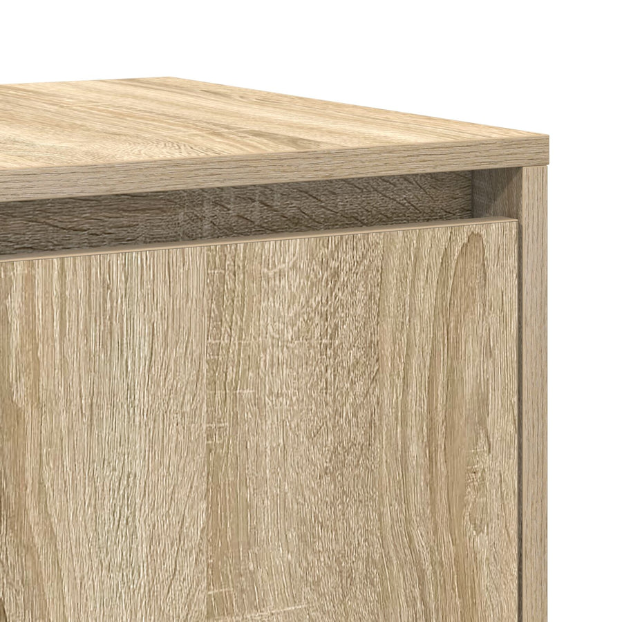 Eiken Dressoir Sonoma Eiken Gefabriceerd Hout 135 X 41 X 75 Cm