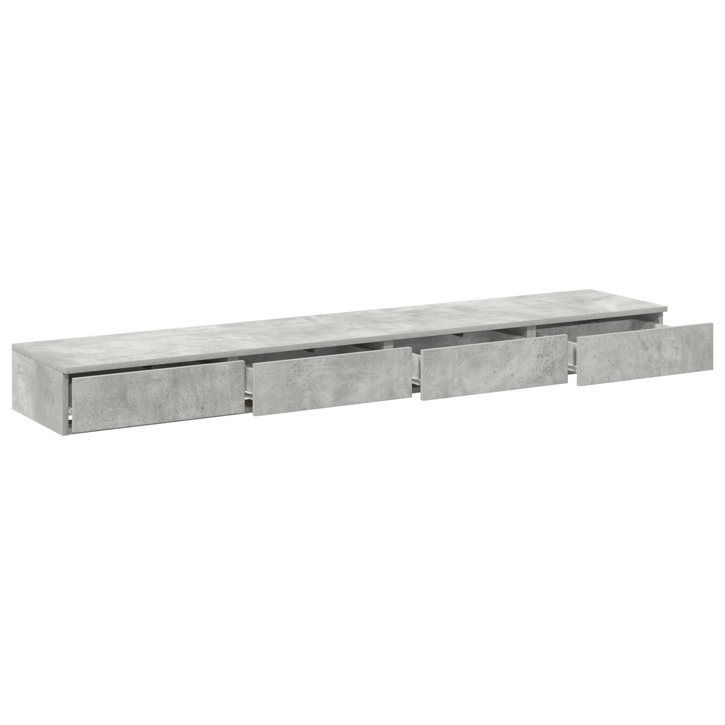 Bedladen Betongrijs 180X36,5X16,5 Cm Engineered Wood Beton grijs 180 x 36.5 x 16.5 cm