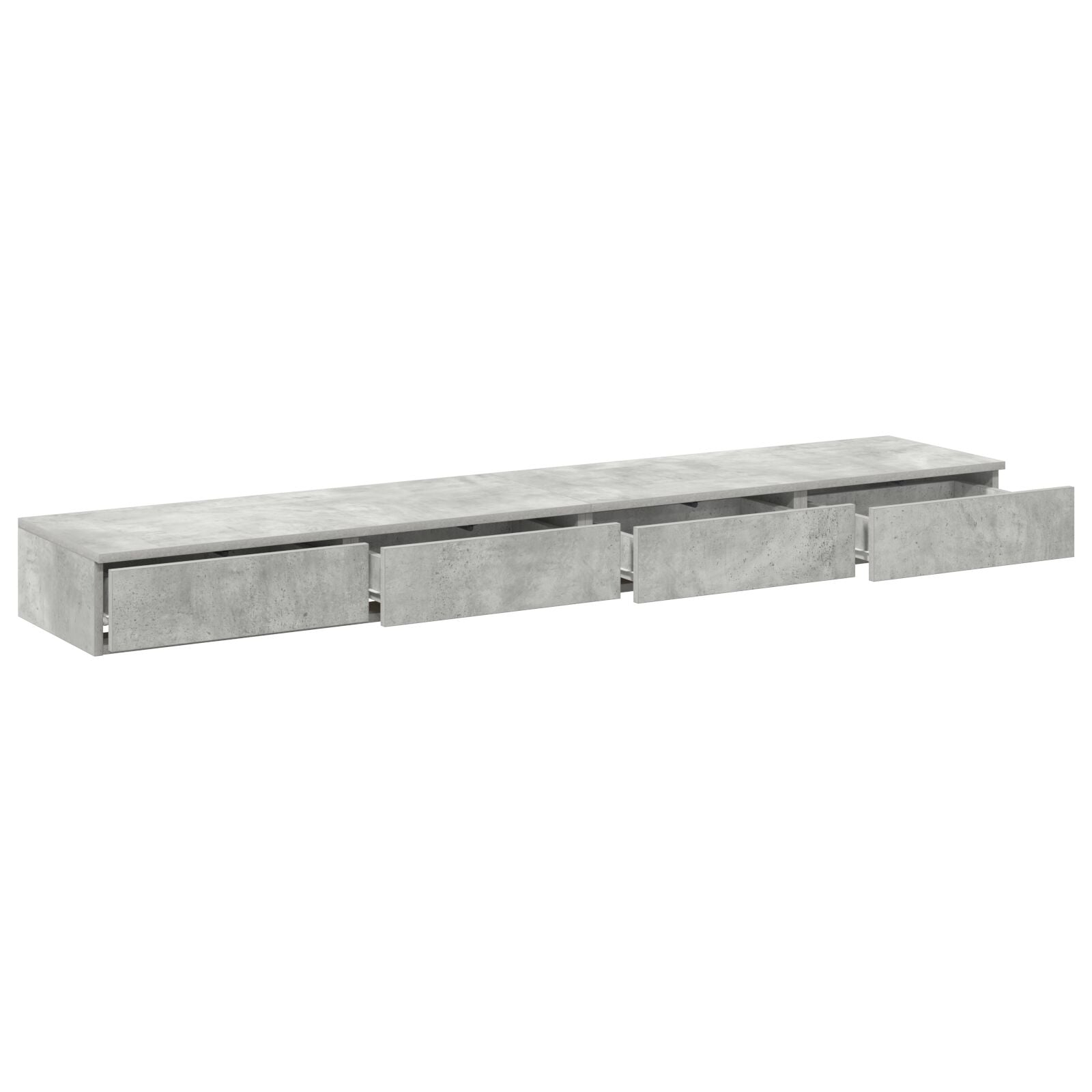 Bedladen Betongrijs 180X36,5X16,5 Cm Engineered Wood Beton grijs 180 x 36.5 x 16.5 cm