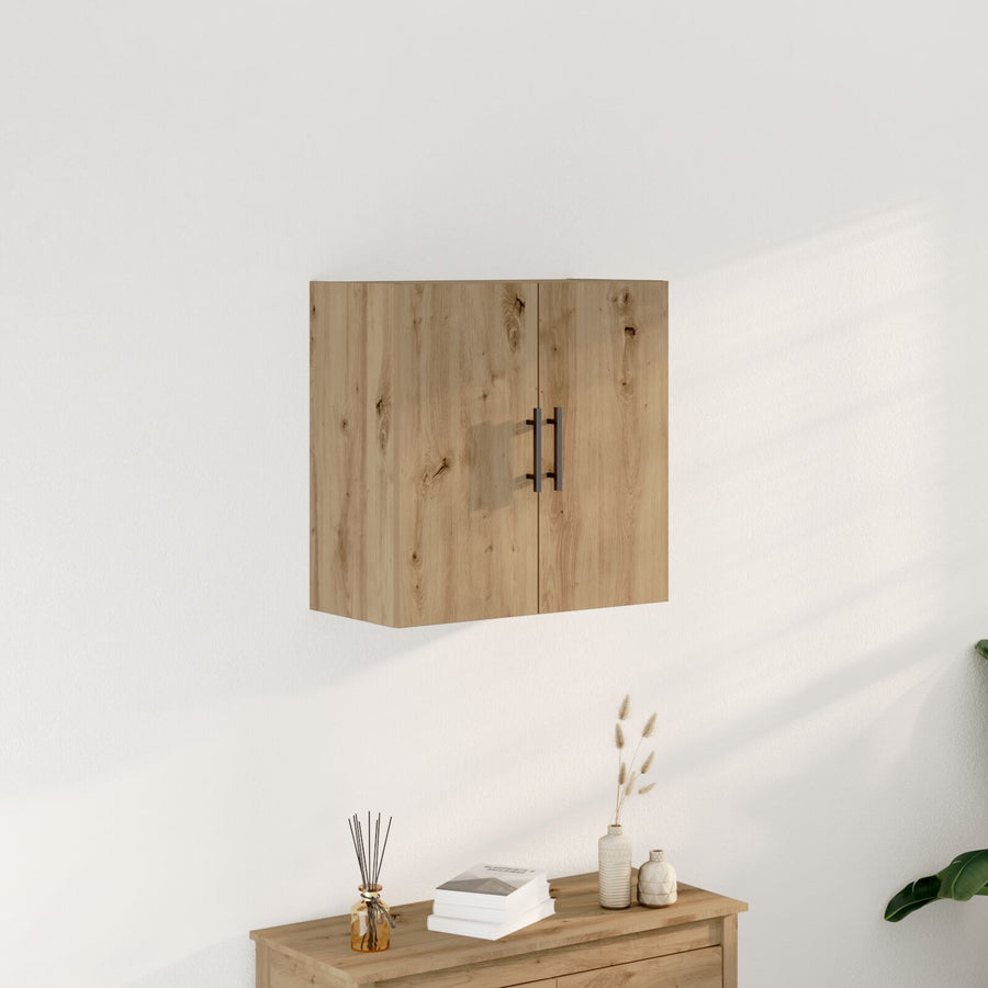 Wandkast 60X31,5X60 Cm Gelaagd Hout Artisan eiken