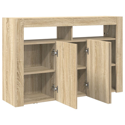 Dressoir Engineered Hout 116 X 30 X 75 Cm Dressoir Sonoma eiken