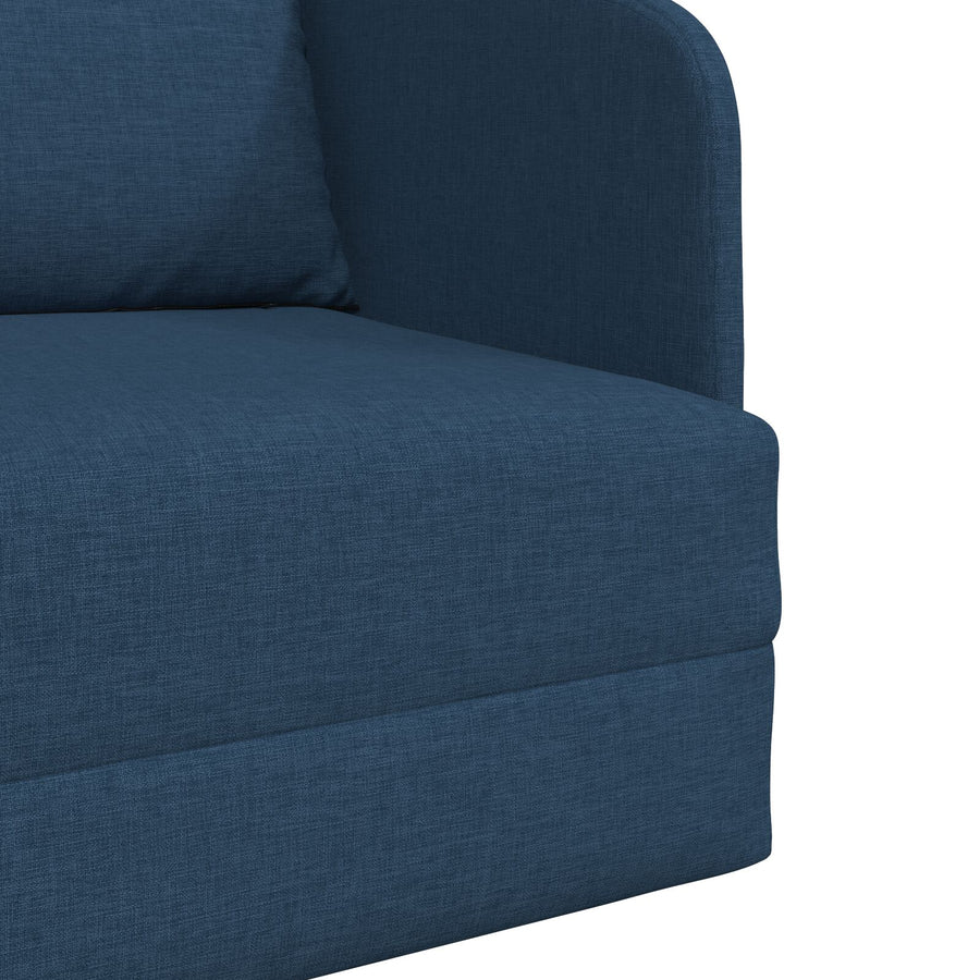 Vloer Sofa Bed 2-In-1 65X80X83 Cm Stof Blauw