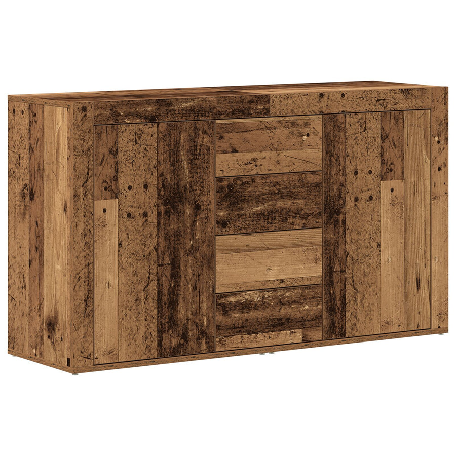 Dressoir Oud Hout Massief Gerecycled Hout 120 X 36 X 69 Cm