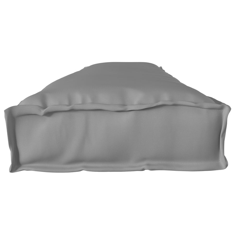 Palletkussens Voor Bank 2 Stuks 200X40X8 Cm Oxford Stof Grijs