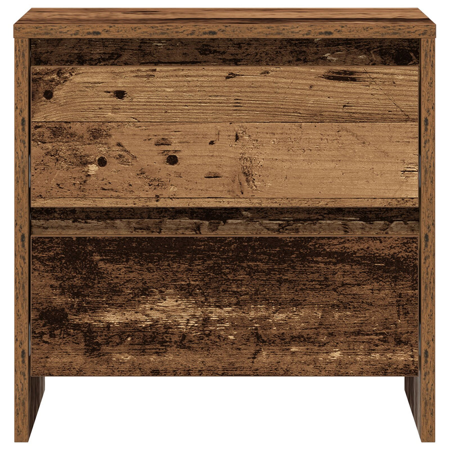 Nachtkastje 45X34X44.5 Cm Bewerkt Hout 1 Oud hout