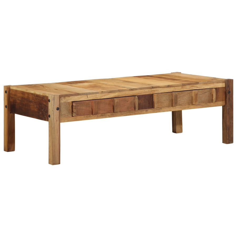 Salontafel 110X55X35 Cm Massief Hout