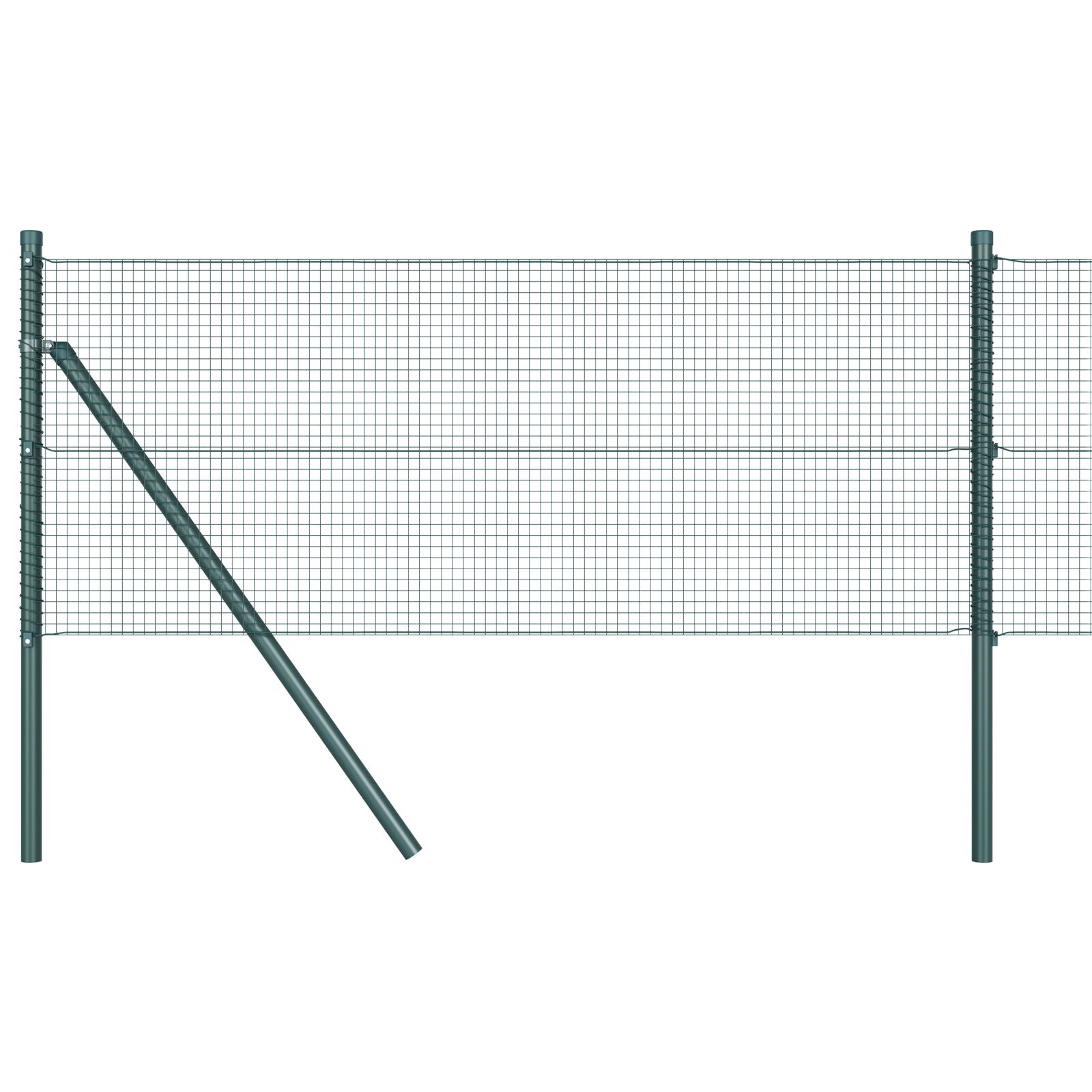 Lassen Draadhek Met 13 Palen Groen 0.6X100 M Staal Gegalvaniseerd Staal