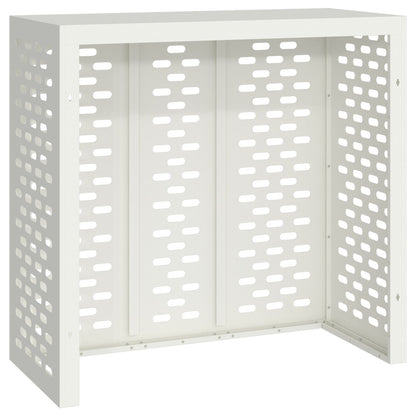 Airconditionerhoes Staal Wit 110 x 50 x 105 cm