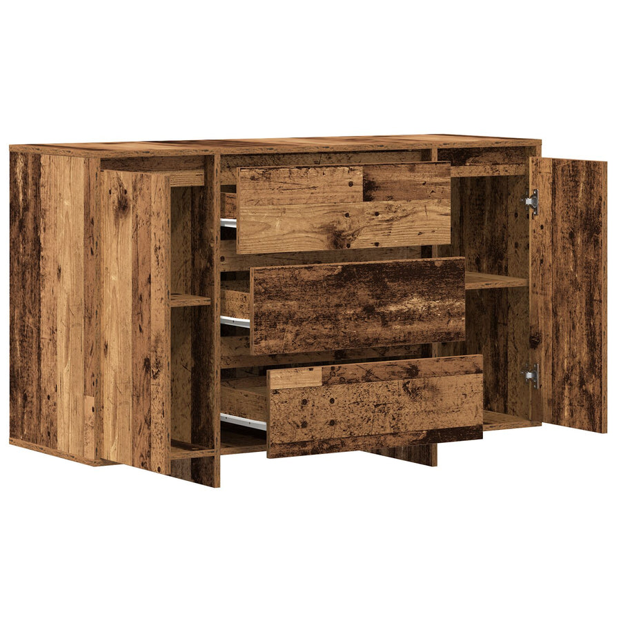 Dressoir Oude Hout Massief Gerecycled Hout Rustiek Dressoir
