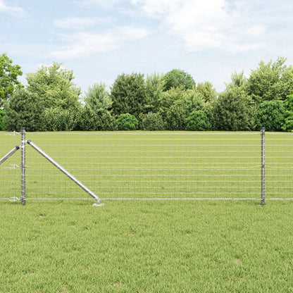 Hekpalen Met Punt 26 Stuks Ø32 Mm Gegalvaniseerd Staal 120 cm 26x spike paal