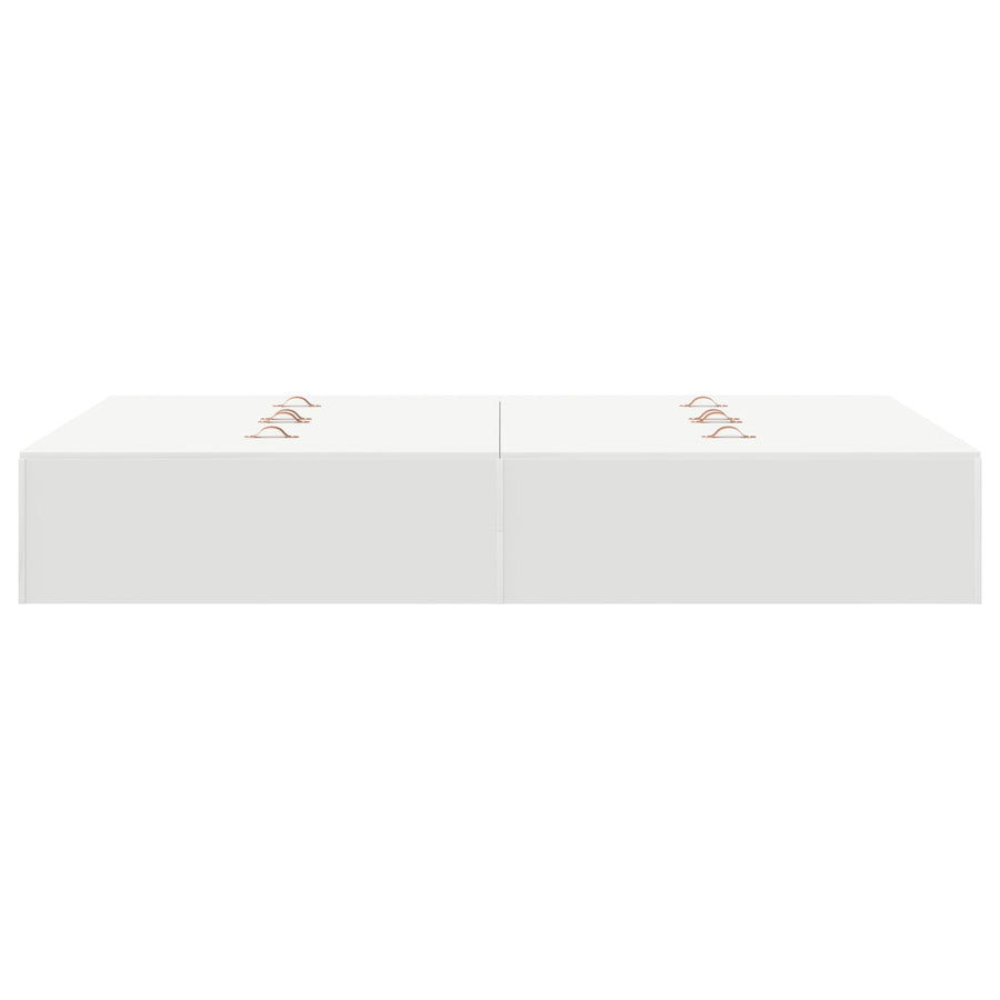Opbergbedframe Wit 120 x 190 cm