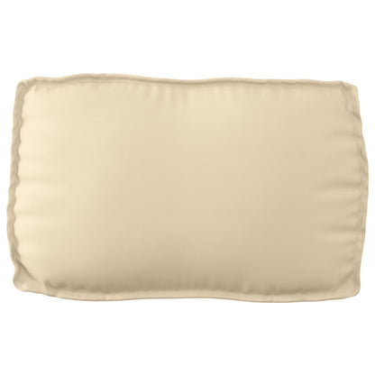 Kussens Polyester 70 X 12 X 40 Cm Waterdicht Materiaal Beige