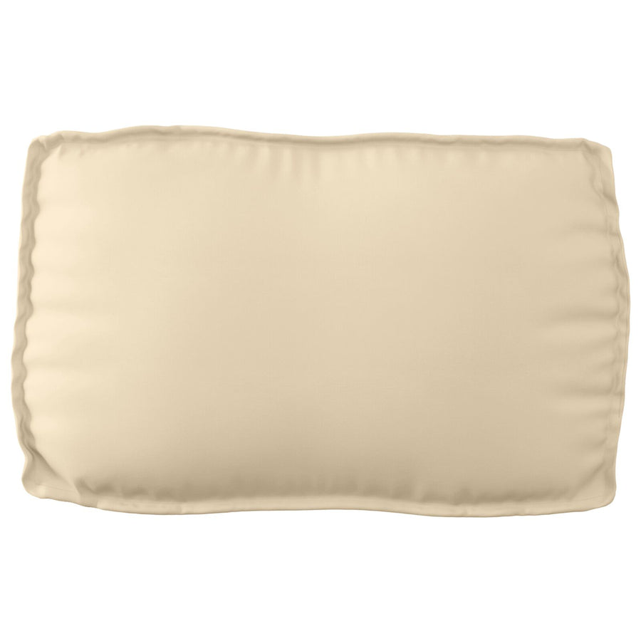 Kussens Polyester 70 X 12 X 40 Cm Waterdicht Materiaal Beige