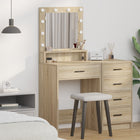 Side Table Sonoma Oak 50 x 41 x 135 cm Engineered Wood
