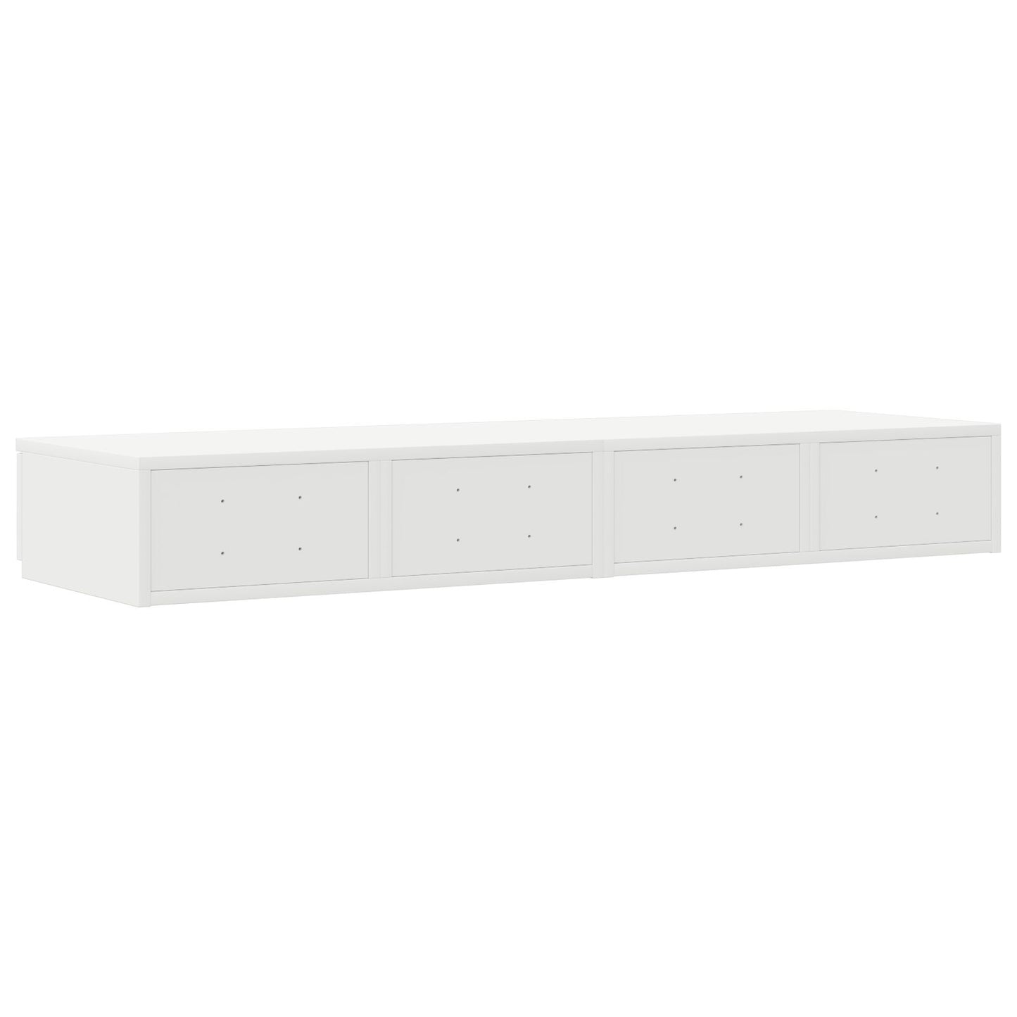 Bedladen Geengineerd Hout Wit 120 x 36,5 x 16,5 cm