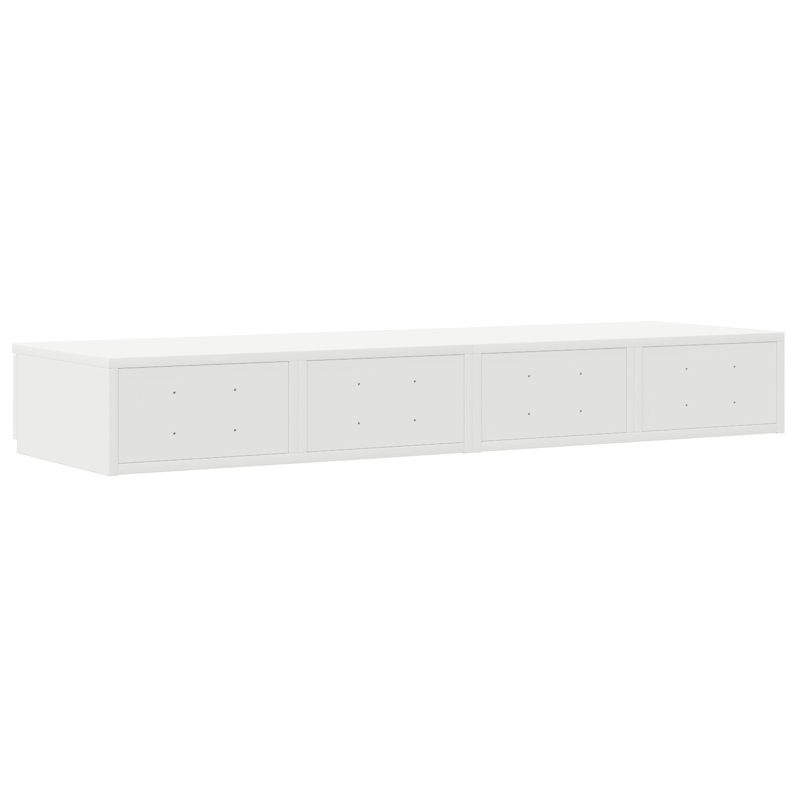 Bedladen Geengineerd Hout Wit 120 x 36,5 x 16,5 cm