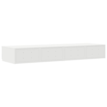 Bedladen Geengineerd Hout Wit 120 x 36,5 x 16,5 cm