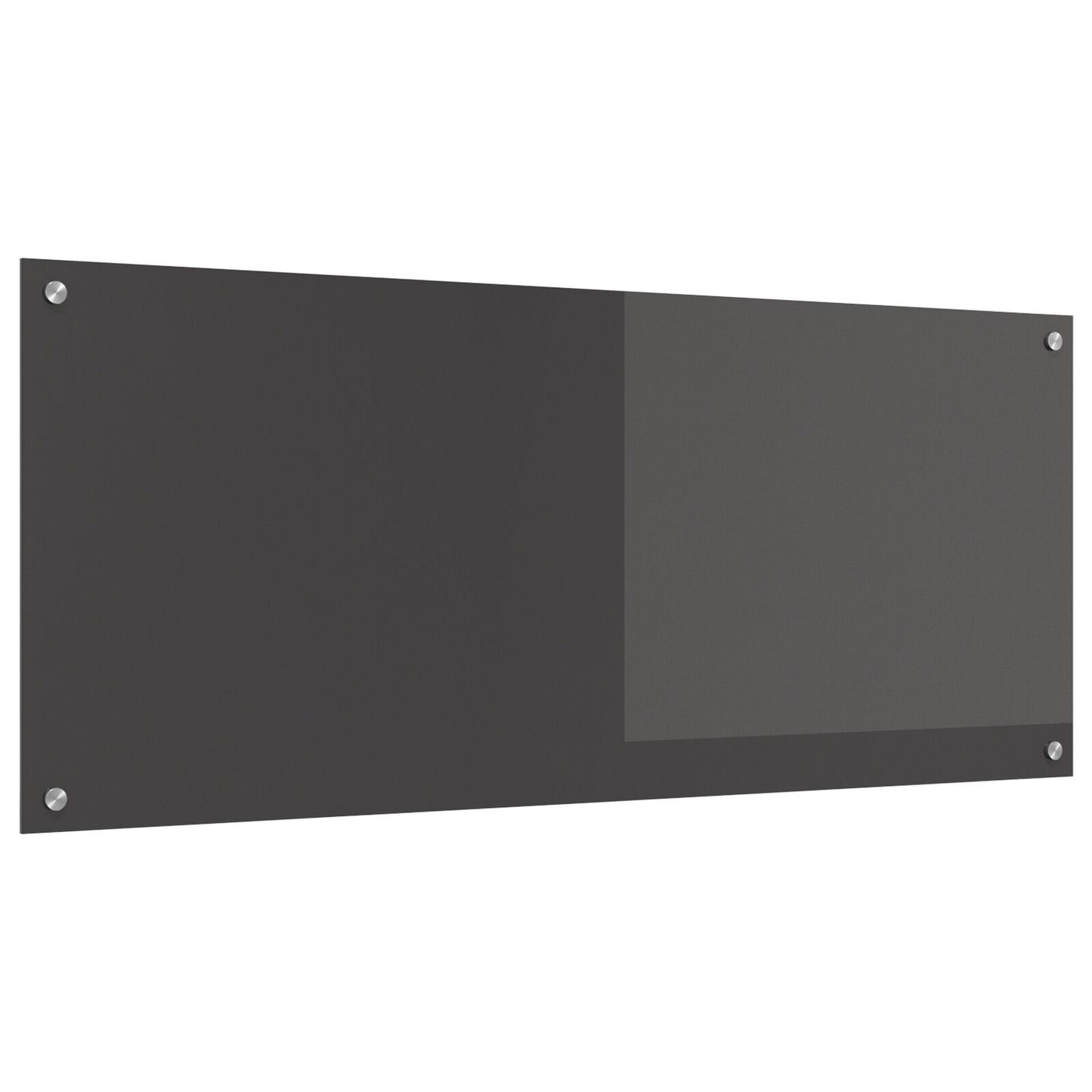 Keuken Achterwand 120X50X0,6 Cm Van Gehert Glas Donkergrijs 120 x 50 cm