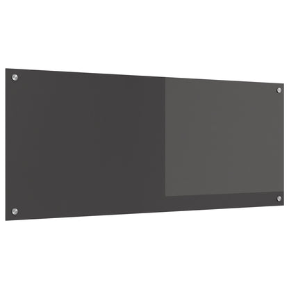 Keuken Achterwand 120X50X0,6 Cm Van Gehert Glas Donkergrijs 120 x 50 cm