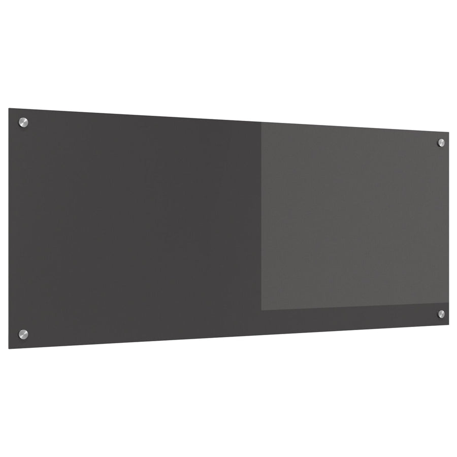 Keuken Achterwand 120X50X0,6 Cm Van Gehert Glas Donkergrijs 120 x 50 cm