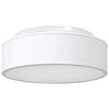 Plafondlamp Inbouw Ø 38 Cm Stof E27 Ø38 x 13,5 cm Wit zonder sterrenlampenkap