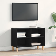 En Tv-Kast - 69.5X30X50 Cm, Gemaakt Van Bewerkt Hout 69.5 cm Zwarte eik