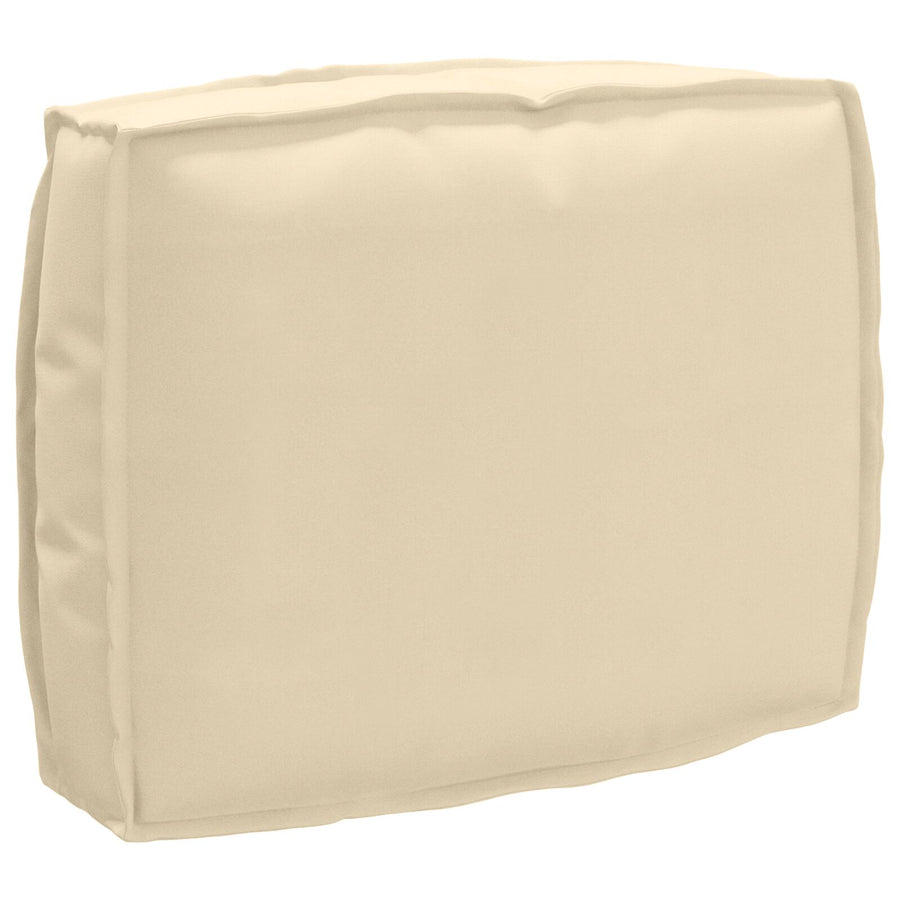 Pallet Kussen Set Set Van 2 Beige Polyester Vulling Middel