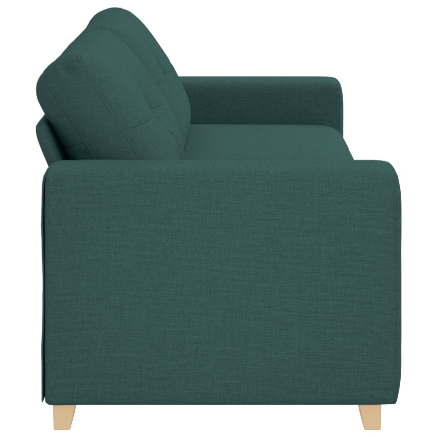 3-Zitsbank Stof Donkergroen 180 cm