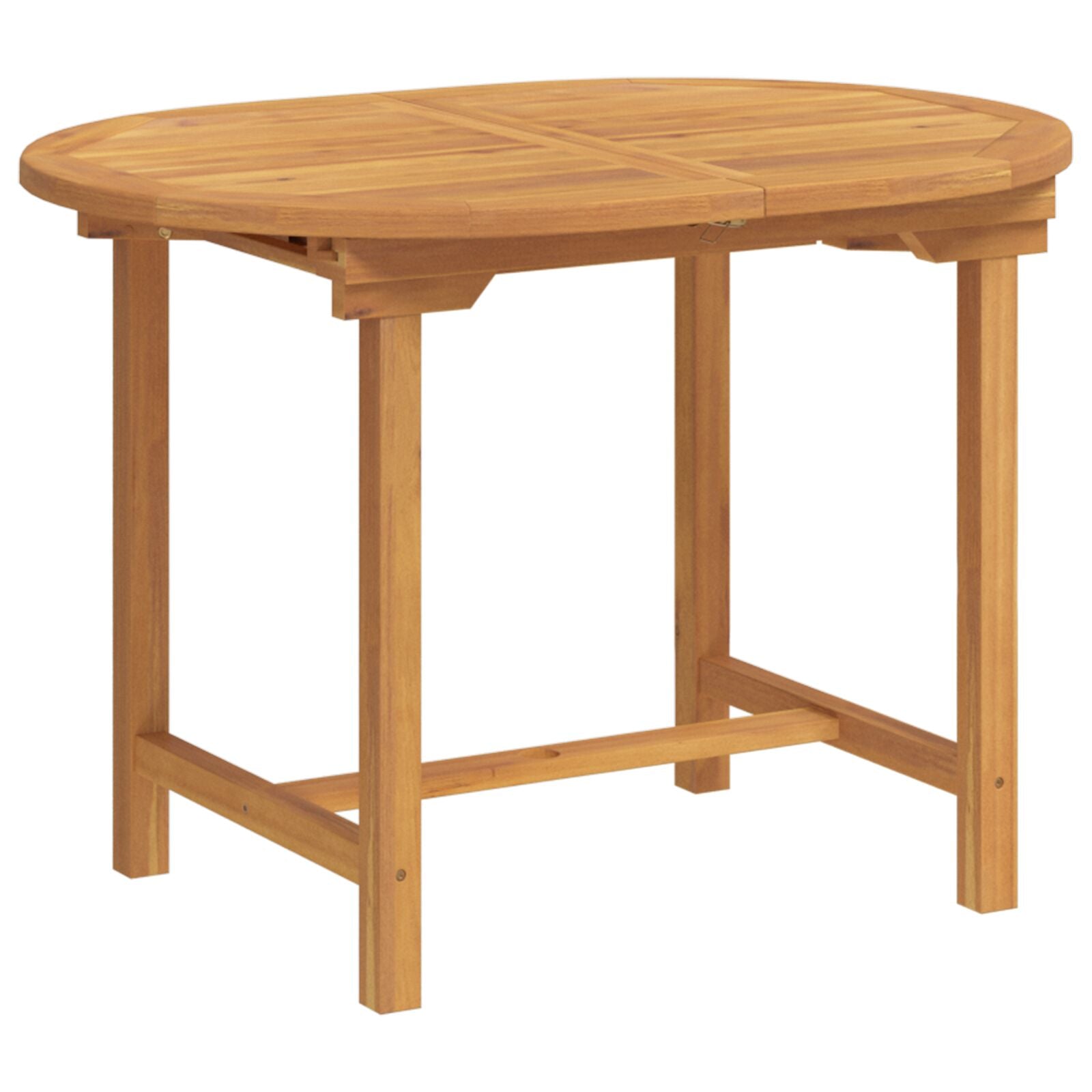 7-Delig Tuin Eettafel Set Van Massief Teak