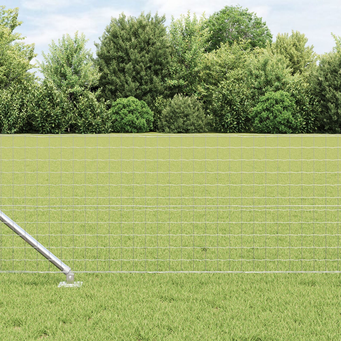 Hekpalen Met Punt 26 Stuks Ø32 Mm Gegalvaniseerd Staal 120 cm 26x spike paal