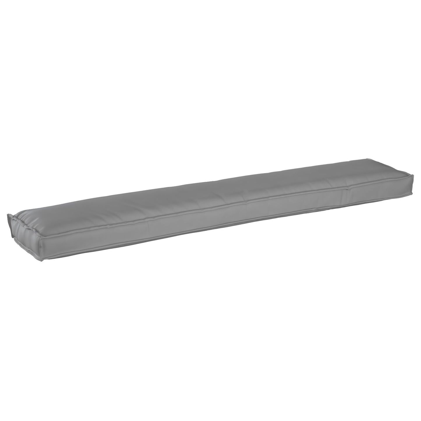 Palletkussens Voor Bank 2 Stuks 200X40X8 Cm Oxford Stof Grijs
