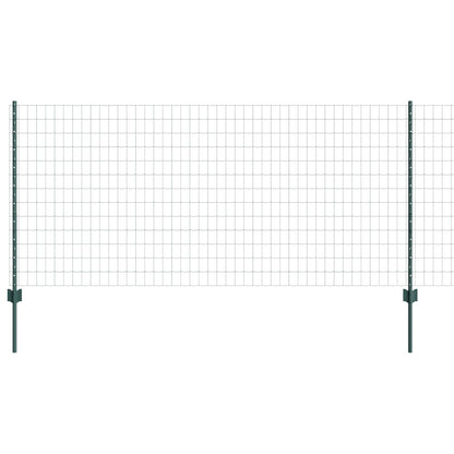 Euro Fence Met 5 U Palen Groen 1X10 M Staal