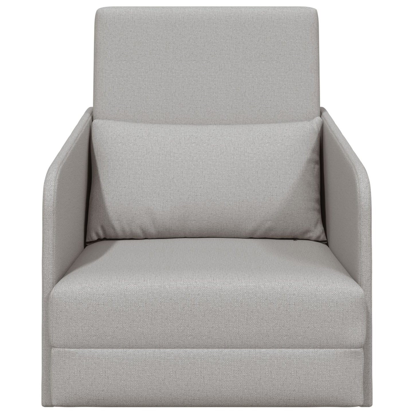 Vloer Sofa Bed 2-In-1 65X80X83 Cm Stof Cloud grey
