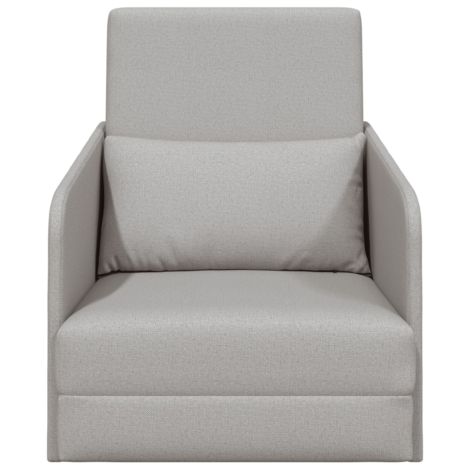 Vloer Sofa Bed 2-In-1 65X80X83 Cm Stof Cloud grey