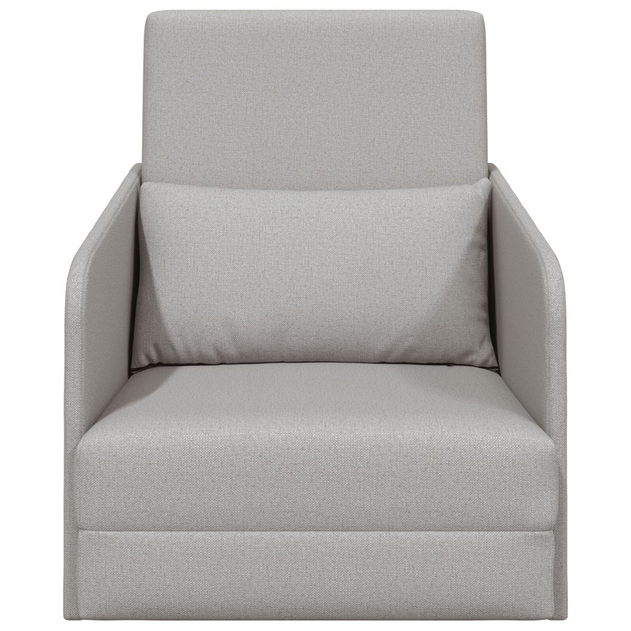 Vloer Sofa Bed 2-In-1 65X80X83 Cm Stof Cloud grey