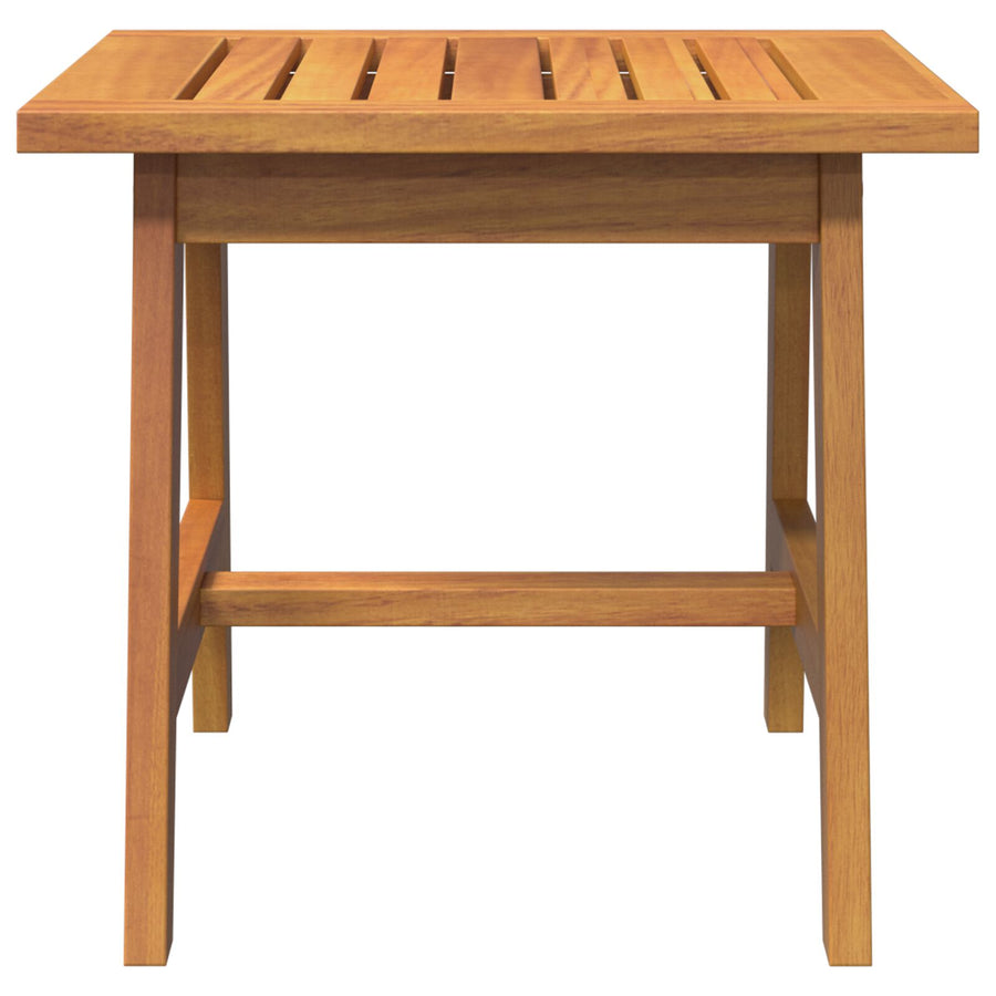 45X45X40 Cm Massief Acaciahout zonder kussen Zijtafel