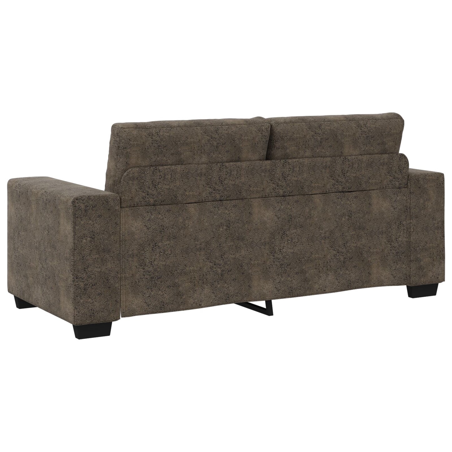Loveseat Sofa Kunstleer Bruin 140 cm 140 cm