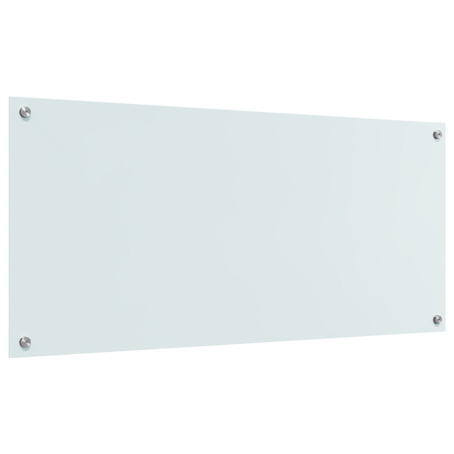 Keuken Achterwand 110X50X0,6 Cm Gelaagd Glas Wit 110 x 50 cm