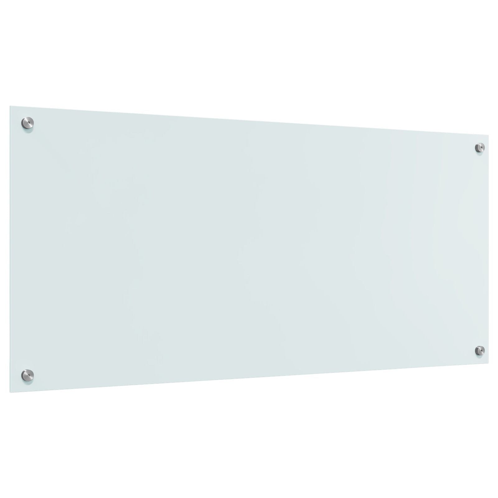 Keuken Achterwand 110X50X0,6 Cm Gelaagd Glas Wit 110 x 50 cm