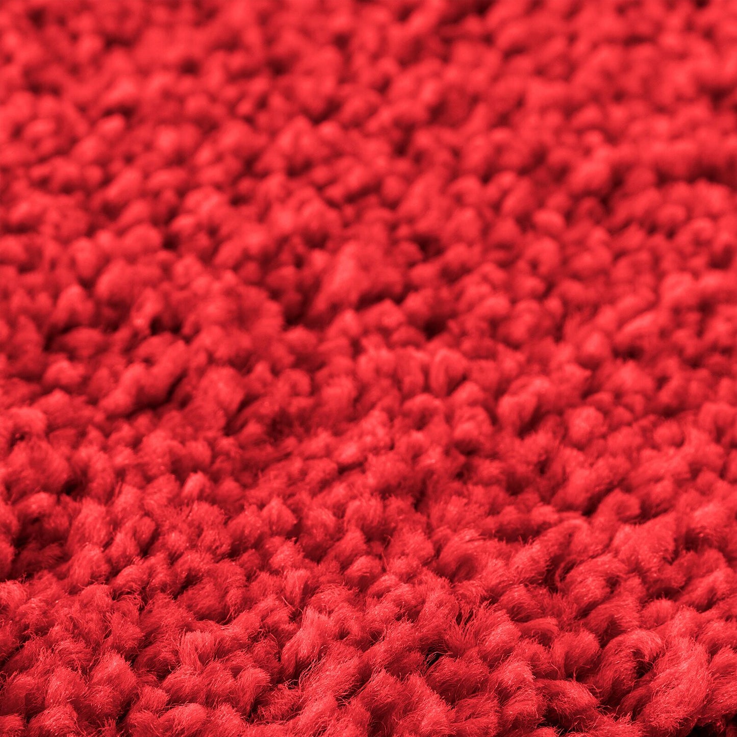 2 Delige Badmat Set Polypropeen Antislip Rood