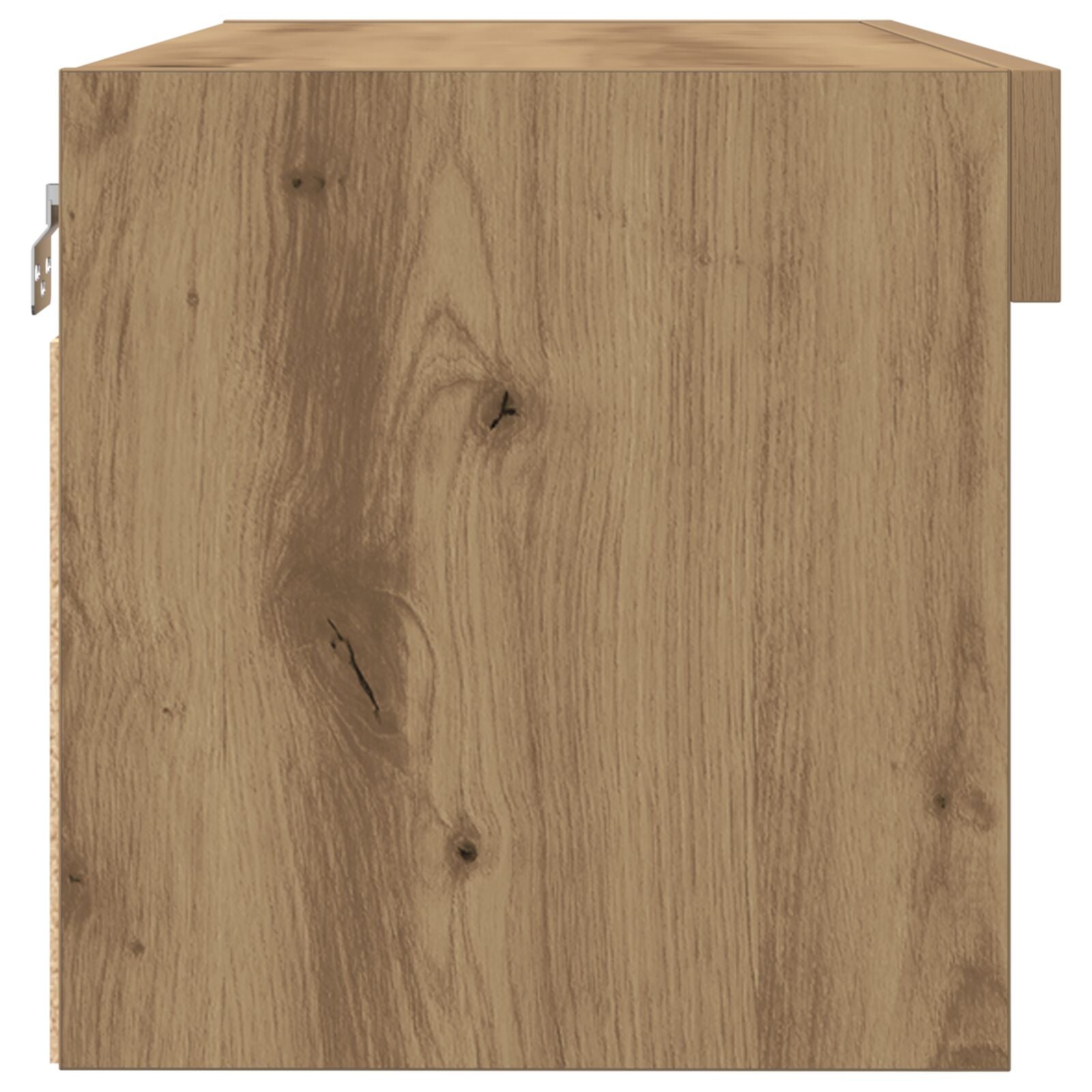 Tv Wandkast Met Led Verlichting 1 Artisan Eiken