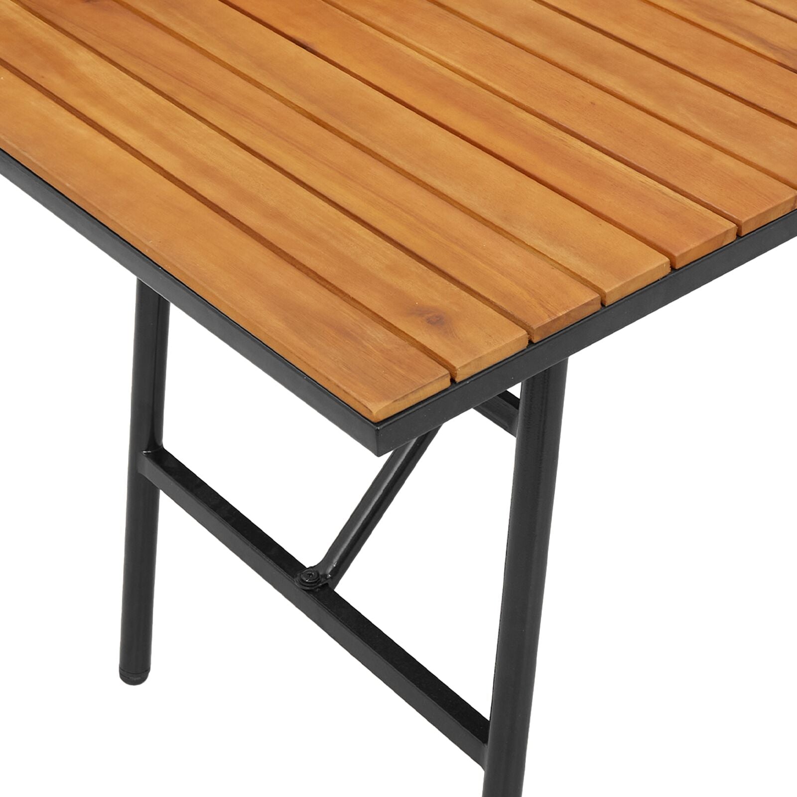 2-Delige Tuinbank Set Met Kussens Poly Rattan Zwart Bank + tafel