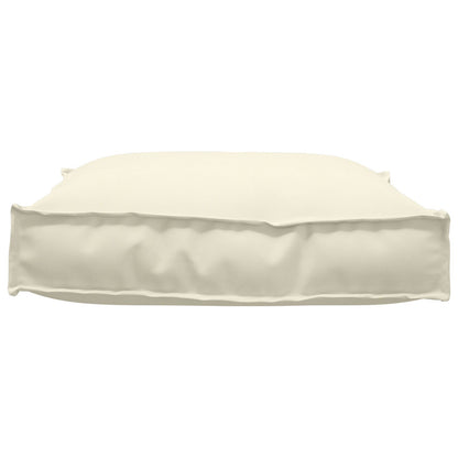 Palletkussen Voor Zitje 70X70X12 Cm Oxford Stof Crème